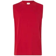 Koszulki męskie - Kappa Cadwal Korporate Man Tee Wygodna i stylowa koszulka techniczna, czerwona pieprz i głęboka czerwień, rozmiar M - miniaturka - grafika 1