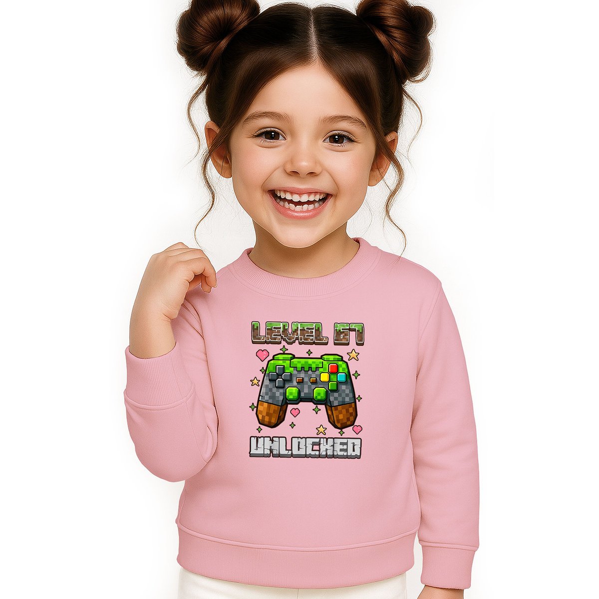 BLUZA DZIECIĘCA 67 SIX SEVEN VIRAL DLA CHŁOPCA DZIEWCZYNKI 104