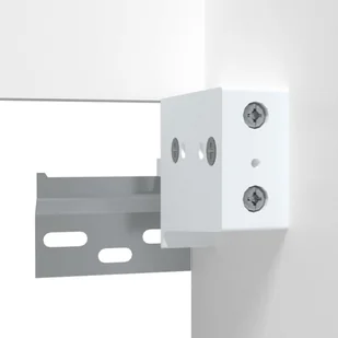 Lumarko Szafka łazienkowa z lustrem, biała, 41x38,5x48 cm - Szafki łazienkowe - miniaturka - grafika 9