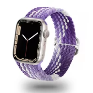 Akcesoria do smartwatchy - Wymienna Pleciona Opaska Apple Watch ( 38 / 40 / 41 Mm ) Fioletowa - miniaturka - grafika 1