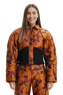 Kurtka damska Desigual Maitrepierre zimowa pomarańczowa -M - Kurtki damskie Kurtka damska Desigual Maitrepierre zimowa pomarańczowa -M - Kurtki damskie - miniaturka - grafika 1