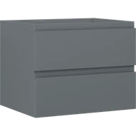 Szafki łazienkowe - Mexen Orio szafka łazienkowa podumywalkowa 60 cm, 2 szuflady, grafit mat - 91A10-06047-2-BFF66 - miniaturka - grafika 1