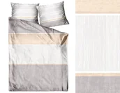 Pościel - Pościel bawełniana 200x220 Destiny beżowa - miniaturka - grafika 1