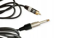Pozostałe akcesoria sieciowe - Kabel wtyk Jack 6.3 mono - miniaturka - grafika 1