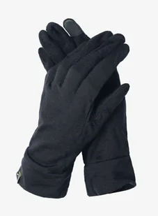 Rękawiczki wełniane Salewa Cristallo Liner Gloves - black - Rękawiczki - miniaturka - grafika 1