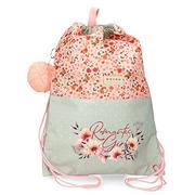 Plecaki worki - Movom Romantic Girl Plecak Worek Wielobarwny 32x42 cms Poliester, Wielobarwny, mochila Saco, worek na plecak - miniaturka - grafika 1