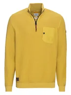 Bluzy męskie - Camel Active Bluza w kolorze żółtym - miniaturka - grafika 1