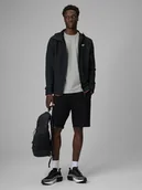 Spodenki męskie - 4F Spodenki dresowe męskie - czarne XXL - miniaturka - grafika 1