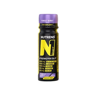 NUTREND N1 Shot PreWorkout - 60ml - Forest Burst - Spalacze tłuszczu - miniaturka - grafika 1