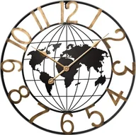 Zegary - Zegar ścienny MPM E04.4530 kontynenty 60 cm . - miniaturka - grafika 1
