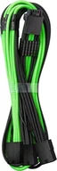Kable komputerowe i do monitorów - CableMod CableMod PRO ModMesh 12VHPWR to 3x PCI-e Cable - 45cm, black/light green - miniaturka - grafika 1