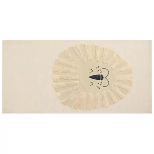 Dywan dziecięcy bawełniany motyw lwa 80 x 150 cm beżowy BALARI - Dywany dla dzieci - miniaturka - grafika 1