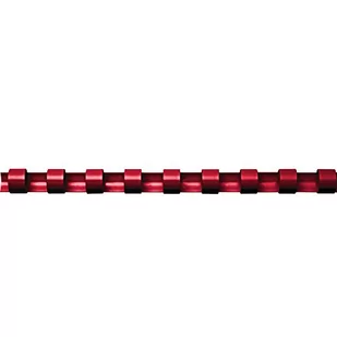 Fellowes Grzbiet, 5330602 - Grzbiety plastikowe 8 mm,czerwony,25 szt - Grzbiety do bindownic - miniaturka - grafika 1