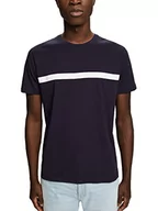 Koszulki męskie - ESPRIT T-shirt męski 033EE2K306, 400/NAVY, S, 400/granatowy, S - miniaturka - grafika 1