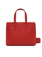 Torebki damskie - Calvin Klein Torebka Ck Must Small Tote K60K612904 Czerwony - miniaturka - grafika 1