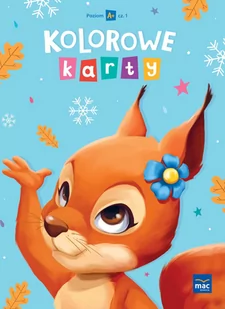 Kolorowe karty. Poziom A+. Karty pracy. Część 1 - Edukacja przedszkolna - miniaturka - grafika 1