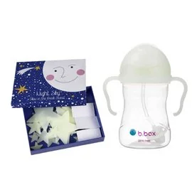 Bidon glow in the dark, b.box+ Świecące w ciemności gwiazdki 30 szt., Rex London - Butelki dla niemowląt - miniaturka - grafika 1