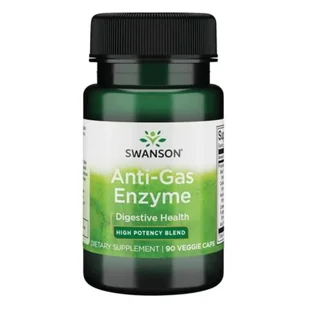 SWANSON Anti-Gas Enzyme (90 kap) E712-70269 - Układ pokarmowy - miniaturka - grafika 1