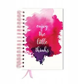 Notesy i bloczki - Notes w linie zeszyt A5 pamiętnik notatnik planer - miniaturka - grafika 1