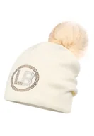 Czapki damskie - Czapka Damska Beanie Pompon Jesień Zima - miniaturka - grafika 1