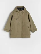 Kurtki i płaszcze dla chłopców - Reserved - Kurtka parka - ciemnozielony - miniaturka - grafika 1