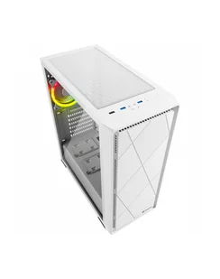 Sharkoon VS8 RGB Tower Biały - Obudowy komputerowe - miniaturka - grafika 1