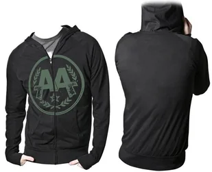 bluza ASKING ALEXANDRIA - CIRCLE LOGO, rozpinana z kapturem -M - Bluzy męskie - miniaturka - grafika 1