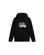 Bluzy męskie - Dziecięca bluza z kapturem Burnout Pullover VN000JSABLK M - miniaturka - grafika 1