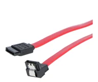 Kable komputerowe i do monitorów - Silver Monkey Kabel SATA III, kątowy, 0,3m czerwony - miniaturka - grafika 1
