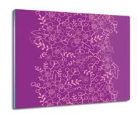 Deski do krojenia - szklana splashback druk Ornament kwiaty wzór 60x52, ArtprintCave - miniaturka - grafika 1