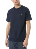 Koszulki męskie - t-shirt uomo vans vn0a49r7lkz1 mn off the wall classic dress blue - miniaturka - grafika 1