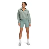 Legginsy - Damskie kolarki treningowe Under Armour Meridian Bike Short 7in - zielone - miniaturka - grafika 1