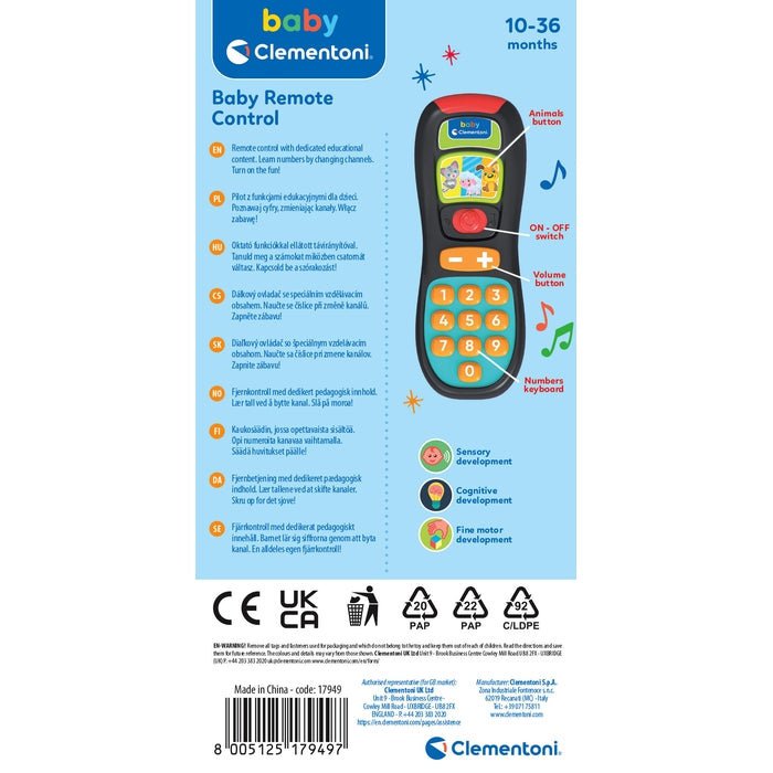 Kolorowy Interaktywny Pilot dla Dzieci