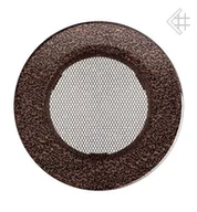 Akcesoria kominkowe - Kratka OKRĄGŁA FI 125 MIEDZIANA - miniaturka - grafika 1