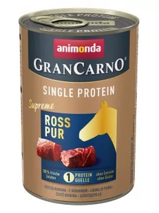 ANIMONDA GRANCARNO SINGLE PROTEIN SUPREME KONINA 400G - Mokra karma dla psów - miniaturka - grafika 2