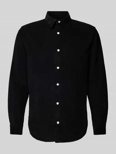 Koszula sztruksowa o kroju regular fit z kołnierzykiem typu kent model ‘TRISTAN’ - Koszule męskie - miniaturka - grafika 1