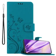 Etui i futerały do telefonów - Pokrowiec Cadorabo do Samsung Galaxy S20 ULTRA w kolorze niebieskim pokrowiec ochronny na telefon komórkowy etui w kwiaty etui w kwiaty - miniaturka - grafika 1
