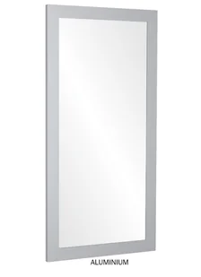 Lustro Profilmat w ramie ALU, SREBRNEJ 130X50 PREMIUM - Lustra - miniaturka - grafika 1