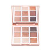 Cienie do powiek - 3INA Cosmetics 3INA COSMETICS Makeup The Bloom paleta cieni do powiek, wegańska paleta cieni do powiek, 9 składowych, wysoko pigmentowanych odcieni różu i miękkich odcieni brązu, 9 g - miniaturka - grafika 1