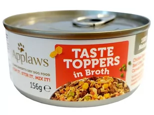 Applaws Dog Taste Toppers puszka z kurczakiem, wątrobą wołową i warzywami 156g - Mokra karma dla psów - miniaturka - grafika 2
