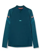 Koszulki i topy damskie - Nike chłopięcy B Nk Dry Strke Dril Top Ng Raglanowy rękaw T-shirt z długim rękawem Valerian Blue/Valerian Blue/Industrial Blue/(Laser Crimson) XL - miniaturka - grafika 1