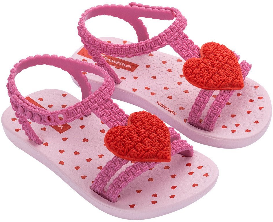 Ipanema dziecięce sandały MY FIRST BAB 81997-BC815 PINK/PINK/RED 22-23