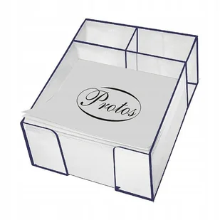 Pojemnik na karteczki białe nieklejone kostka 5cm - Etykiety samoprzylepne i bloki etykiet - miniaturka - grafika 1