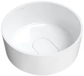 Umywalki - Omnires CADENCE umywalka nablatowa Marble+, 42 cm CADENCER420BP CADENCER420BP - miniaturka - grafika 1