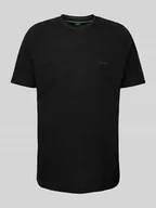 Koszulki męskie - T-shirt z nadrukiem z logo - miniaturka - grafika 1