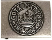 Paski - Mil-Tec Pasek-13340200 pasek szary polowy rozmiar uniwersalny - miniaturka - grafika 1