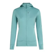 Bluzy damskie - Bluza damska Icebreaker Merino 260 Quantum IV LS Zip Hoodie Hydro S - miniaturka - grafika 1