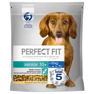 Perfect Fit Senior Small Dogs kurczak 10 kg - Sucha karma dla psów - miniaturka - grafika 2