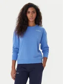 Bluzy damskie - Kappa Bluza Logo Fekka 371M5EW Niebieski Regular Fit - miniaturka - grafika 1