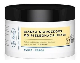 Dr Duda Maska siarczkowa, kosmetyk uzdrowiskowy, 200 g DRDUDA4 - Pozostałe kosmetyki - miniaturka - grafika 3